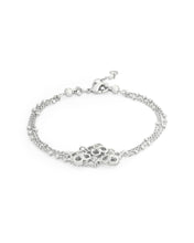 Load image into Gallery viewer, Rue Multi Strand Bracelet In Silver