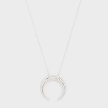 Load image into Gallery viewer, Cayne Crescent Pendant Necklace