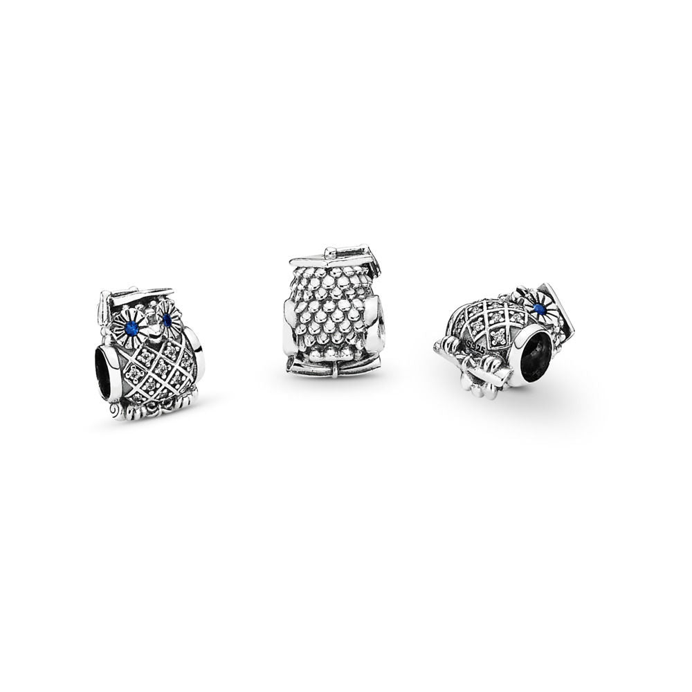 Pandora Charm Owl With Graduation Cap Pandora Wise Owl Graduation