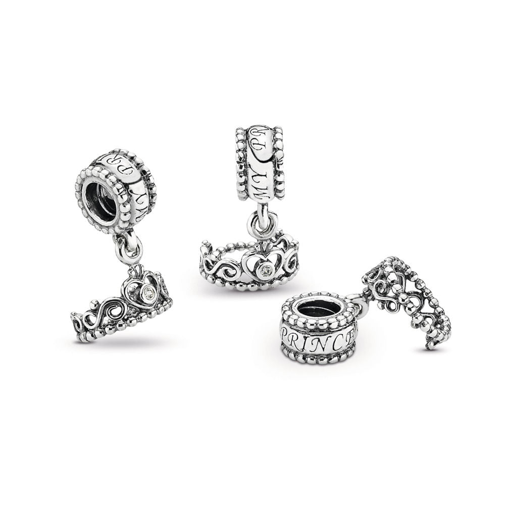 PANDORA My Princess Dangle Charm, Clear CZ – Enchantress