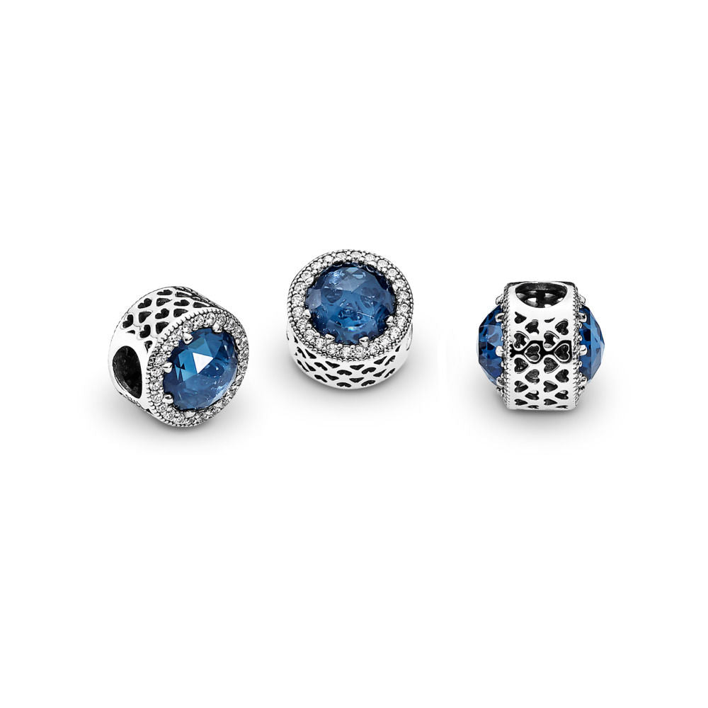 Pandora Sparkling Dark Blue Charm – Enchantress