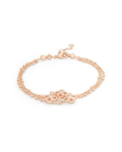 Load image into Gallery viewer, Rue Multi Strand Bracelet In Rose Gold