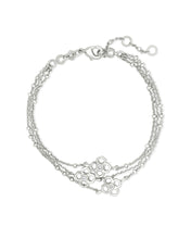 Load image into Gallery viewer, Rue Multi Strand Bracelet In Silver