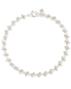 Presleigh Choker Necklace in Bright Silver