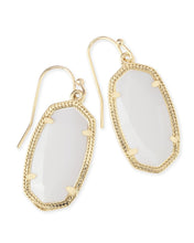 Load image into Gallery viewer, Dani Gold Earrings in White Pearl