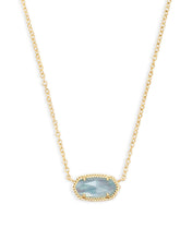 Load image into Gallery viewer, Elisa Pendant Necklace In Light Blue Illusion