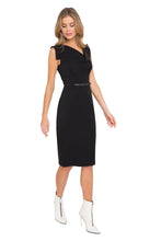 Load image into Gallery viewer, Black Halo Classic Jackie O Dress - Black