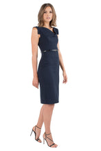 Load image into Gallery viewer, Black Halo Classic Jackie O Dress - Eclipse