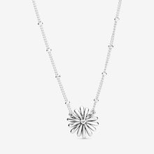 Load image into Gallery viewer, Pavé Daisy Flower Collier Necklace