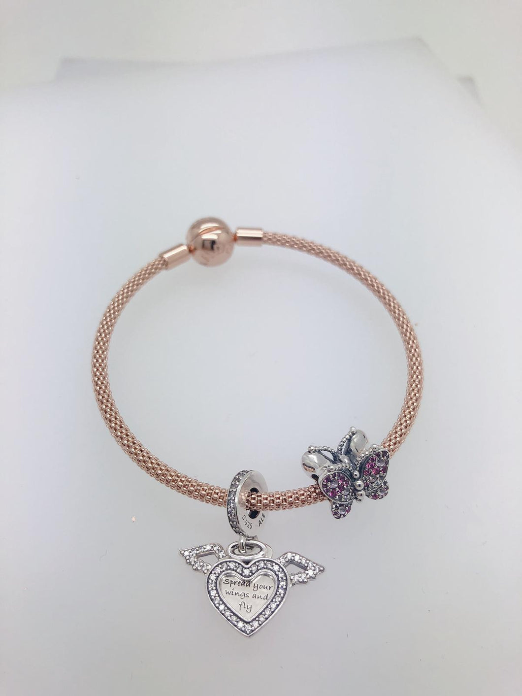 Customized Pandora Bracelet and 2 charms - Curbside pickup