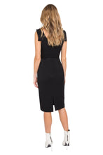 Load image into Gallery viewer, Black Halo Classic Jackie O Dress - Black