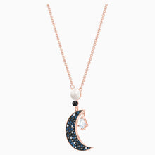 Load image into Gallery viewer, SWAROVSKI SYMBOLIC PENDANT, MULTI-COLORED, ROSE-GOLD TONE PLATED