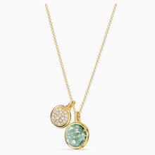 Load image into Gallery viewer, TAHLIA SET, GREEN, GOLD-TONE PLATED