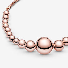 Load image into Gallery viewer, String of Beads Slider Bracelet
