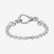 Load image into Gallery viewer, Chunky Infinity Knot Chain Bracelet