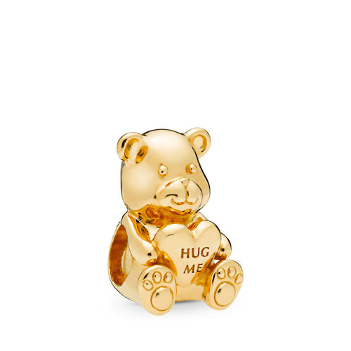 Pandora Theodore Bear Charm, PANDORA Shine