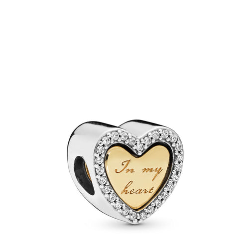 Pandora In My Heart Charm