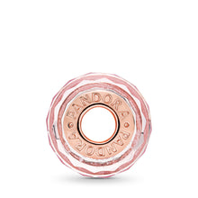 Load image into Gallery viewer, Pandora Pink Shimmering Murano Glass Charm, PANDORA Rose
