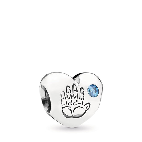 Pandora Baby Boy Charm, Blue CZ