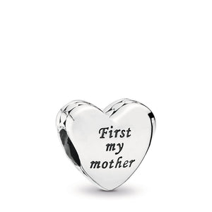 Pandora Mother & Friend Engraved Heart Charm