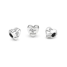 Load image into Gallery viewer, Pandora Mother &amp; Friend Engraved Heart Charm