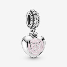 Load image into Gallery viewer, Mother and Friend Flower Dangle Charm