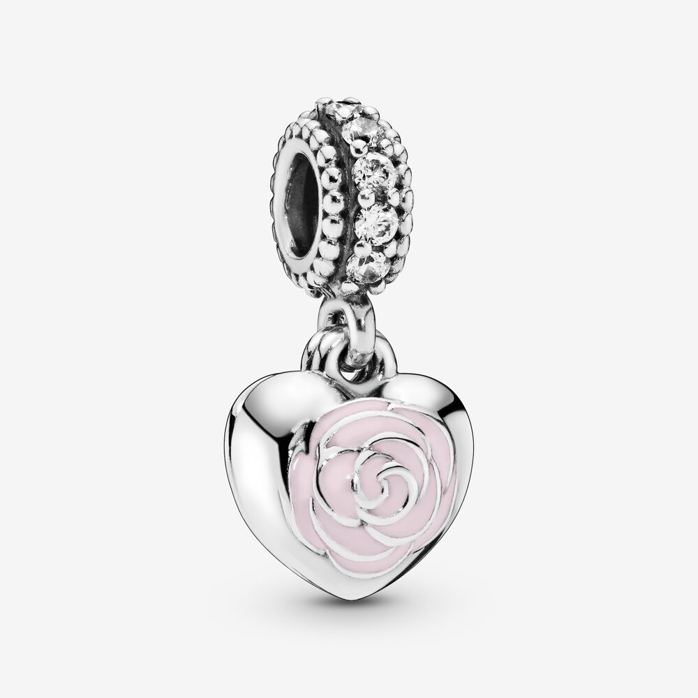 Mother and Friend Flower Dangle Charm
