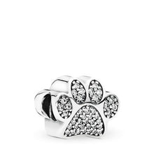 Load image into Gallery viewer, Pandora Sparkling Paw Print Charm