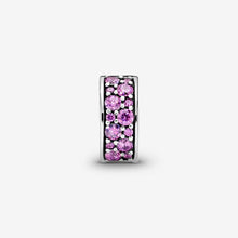 Load image into Gallery viewer, Purple Pavé Clip Charm
