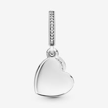 Load image into Gallery viewer, Forever Friends Heart Dangle Charm
