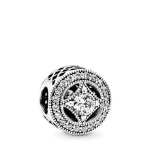 Load image into Gallery viewer, Pandora Vintage Allure Charm, Clear CZ