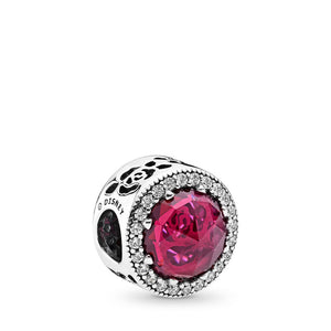 Pandora Disney Belle's Beauty and the Beast Pink Rose Charm