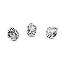 Load image into Gallery viewer, PANDORA Radiant Teardrop Charm, Clear CZ