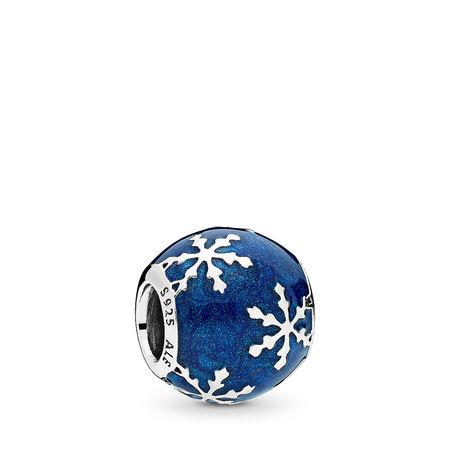 Pandora Wintry Delight Charm, Midnight Blue Enamel