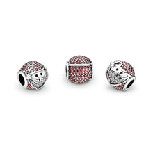 Load image into Gallery viewer, Pandora Sparkling Jolly Santa Charm, Red &amp; Clear CZ