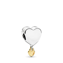 Load image into Gallery viewer, Pandora Two Hearts Dangle Charm