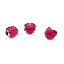 Load image into Gallery viewer, PANDORA Fuchsia Pink Heart Charm