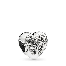 Load image into Gallery viewer, Pandora Flourishing Hearts Charm