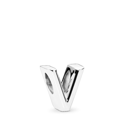 Pandora Letter V Charm