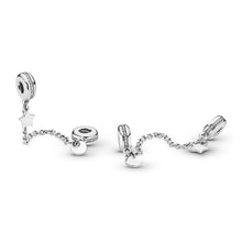 Load image into Gallery viewer, Pandora Personal Galaxy Safety Chain, Clear CZ