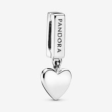 Load image into Gallery viewer, Heart Dangle Clip Charm