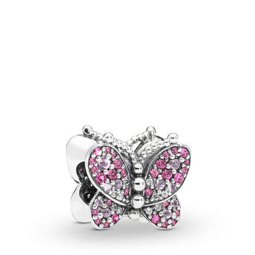 PANDORA Dazzling Pink Butterfly Charm