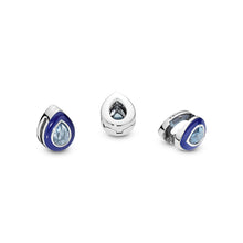Load image into Gallery viewer, Pandora Reflexion Dazzling Blue Droplet Clip Charm