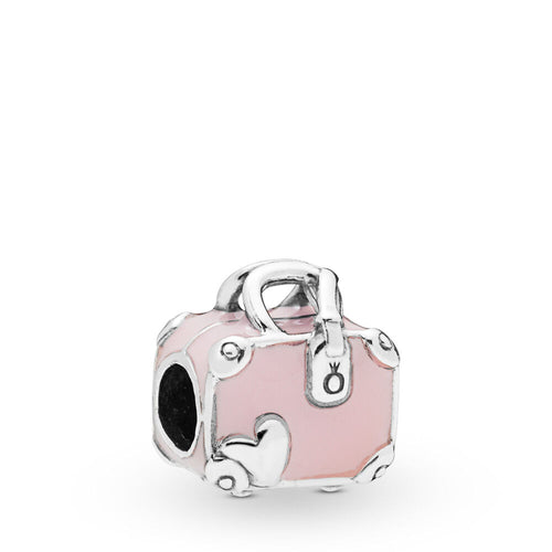 Pandora Pink Travel Bag Charm
