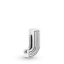 Load image into Gallery viewer, Pandora Reflexions Letter J Clip Charm