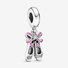 Load image into Gallery viewer, Punk Ballerina Shoes Dangle Charm