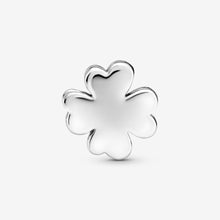 Load image into Gallery viewer, Pavé Four-Leaf Clover Clip Charm