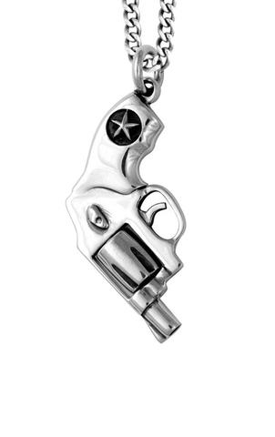 Small Revolver Pendant