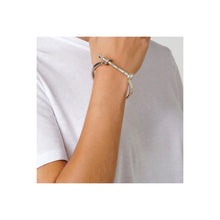 Load image into Gallery viewer, UNOde50 SHACKLED Bracelet - Silver