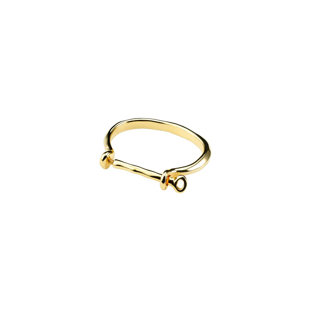 UNOde50 SHACKLED bracelet - Gold